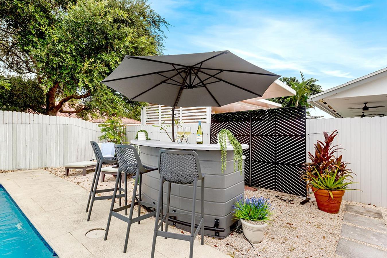 Bright Villa, Heated Pool, 2 Kings, By Everglades, Biscayne & Keys โฮมสเตด ภายนอก รูปภาพ
