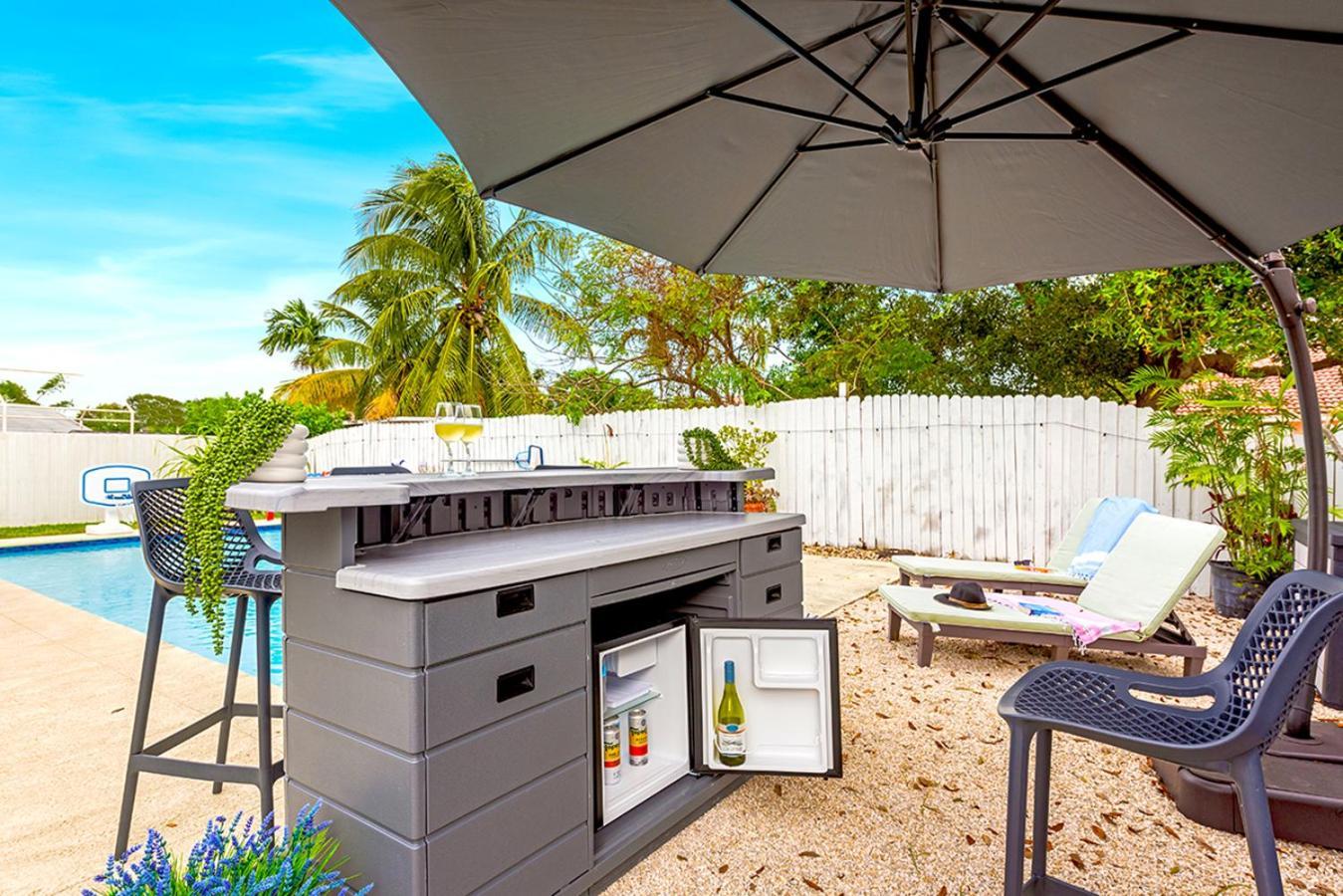 Bright Villa, Heated Pool, 2 Kings, By Everglades, Biscayne & Keys โฮมสเตด ภายนอก รูปภาพ