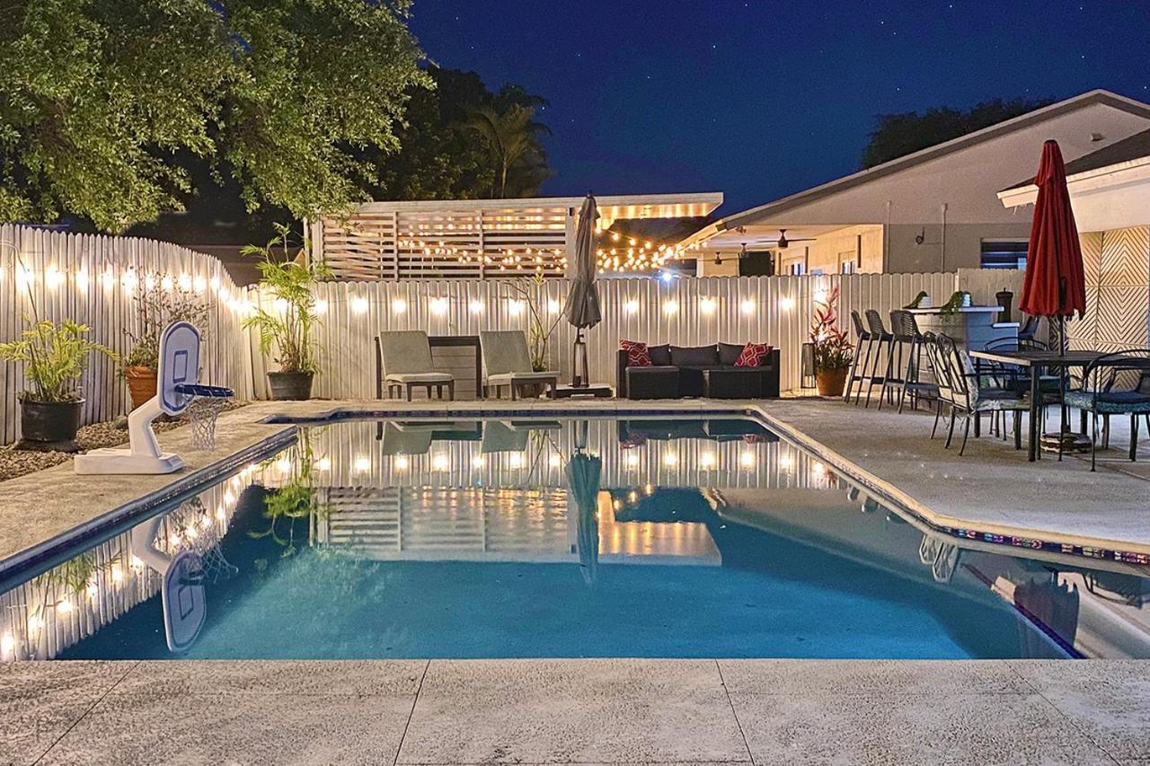 Bright Villa, Heated Pool, 2 Kings, By Everglades, Biscayne & Keys โฮมสเตด ภายนอก รูปภาพ