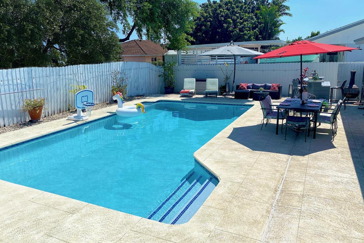Bright Villa, Heated Pool, 2 Kings, By Everglades, Biscayne & Keys โฮมสเตด ภายนอก รูปภาพ